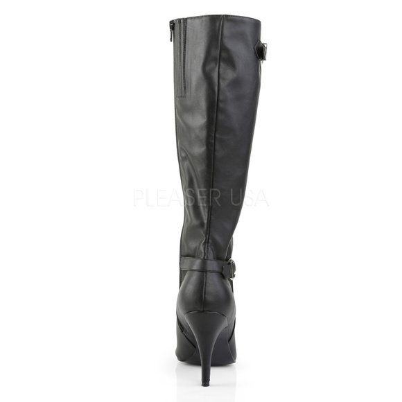 Pointed Toe High Heel Knee Boots - Picture 5 of 5